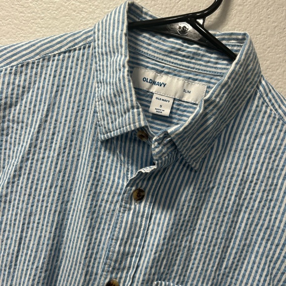 Striped button up - Picture 2 of 2